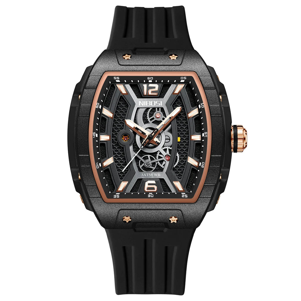 NIBOSI 2701 — Mach Curve Sport Watch