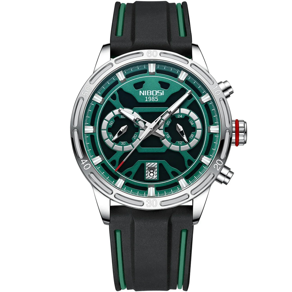 NIBOSI 2537 — Luminous Sport Quartz Watch