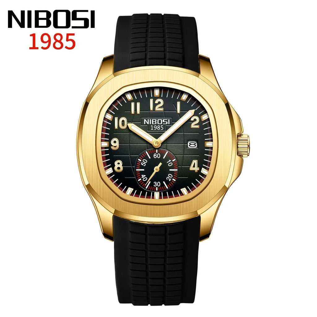 NIBOSI 2653 Sport Silicone Watch