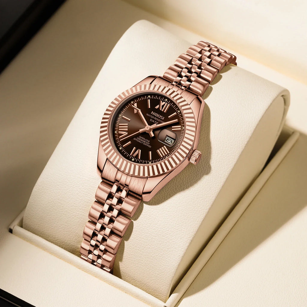 NIBOSI 2678 — Classic Couple Watches