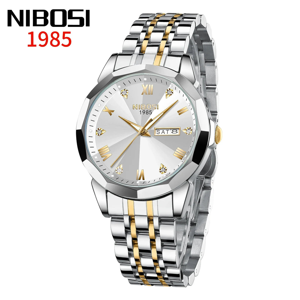 NIBOSI 2623 — Royal Day-Date Watch