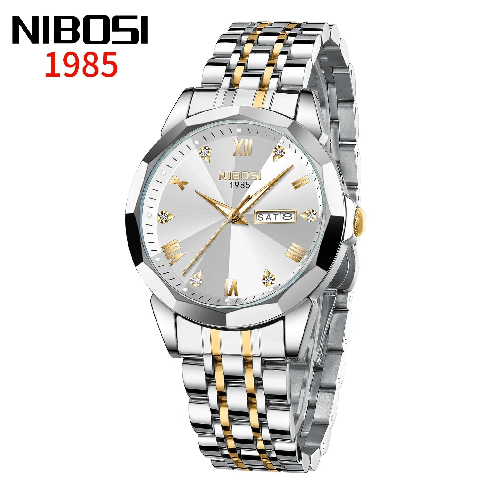 NIBOSI 2623 — Royal Day-Date Watch