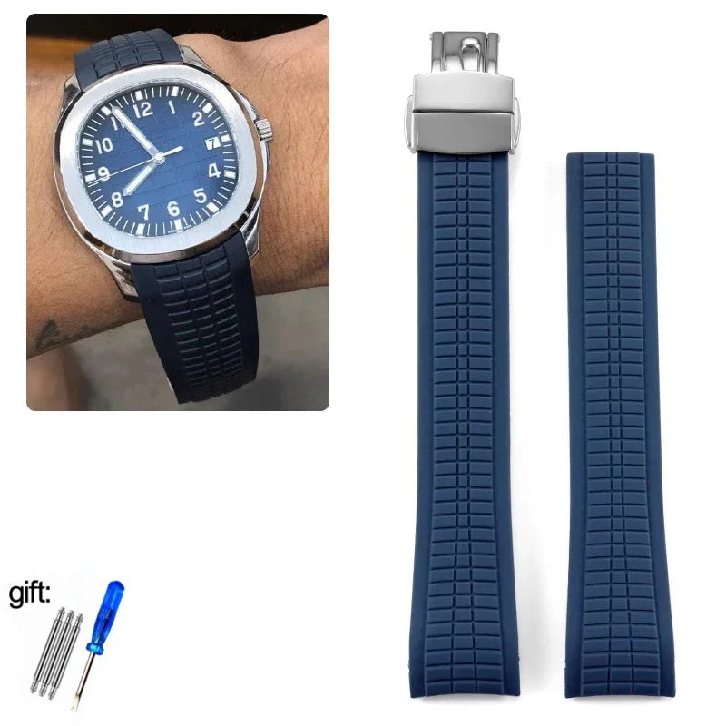 NIBOSI 2653 Sport Silicone Strap — 21mm