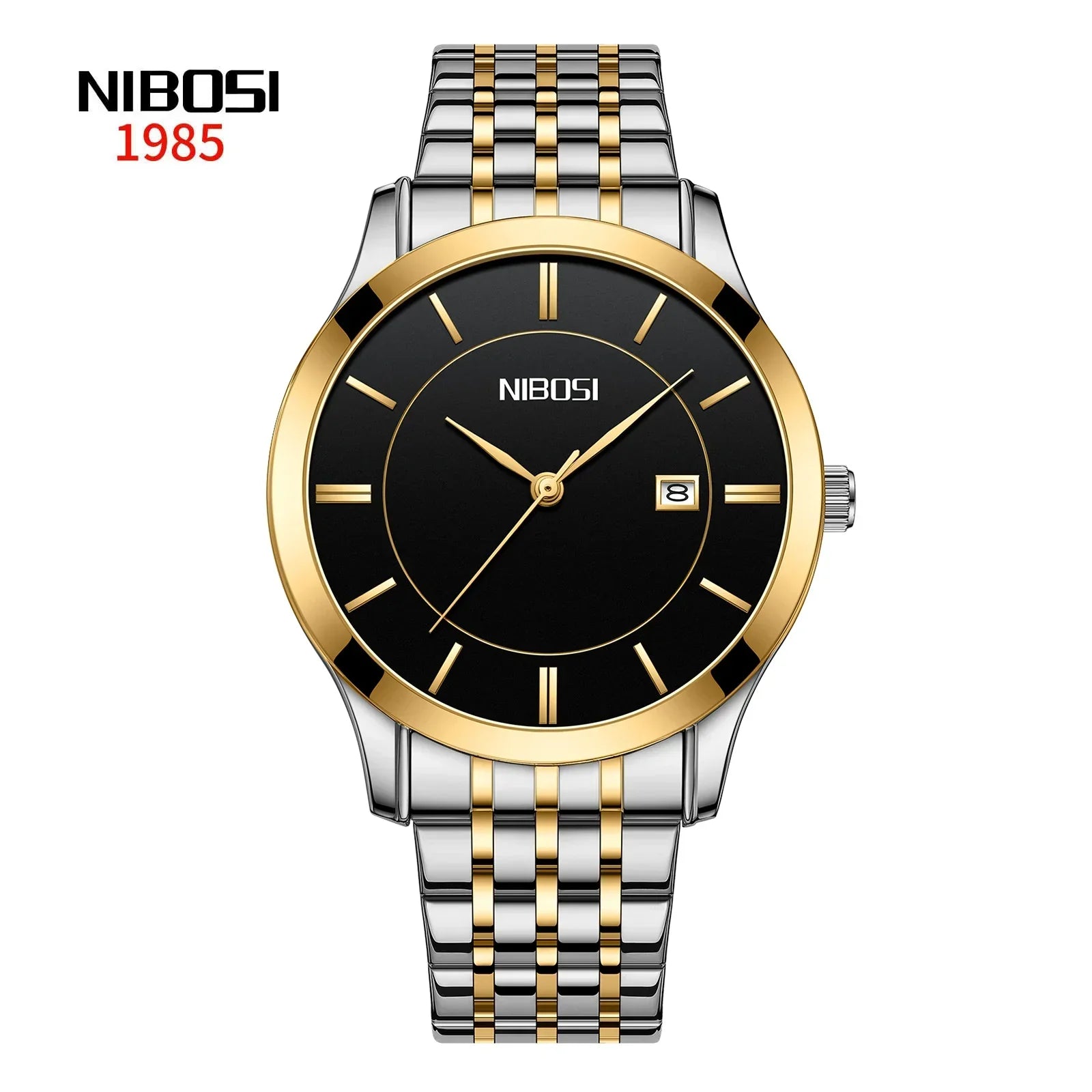 NIBOSI 2567 — Ultra Slim Quartz Watch