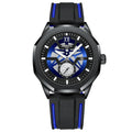 NIBOSI 2518 — Steel Mesh Sport 43MM Watch