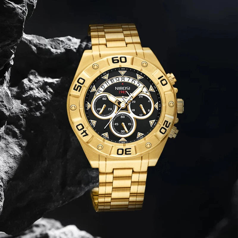 NIBOSI 2578 — Chronograph Sport Watch
