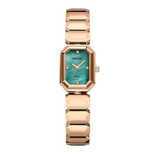 NIBOSI 2685 — Opaline Square Women's Watch