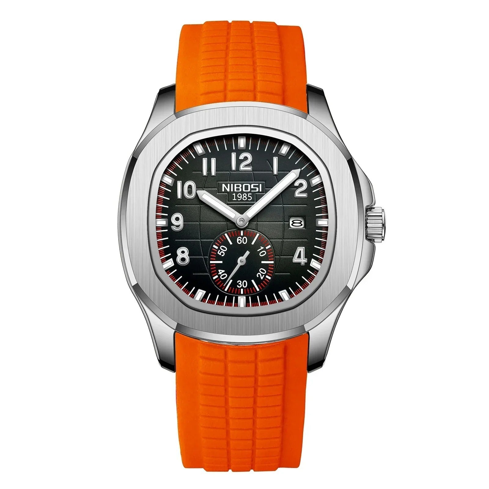 NIBOSI 2653 Sport Silicone Watch